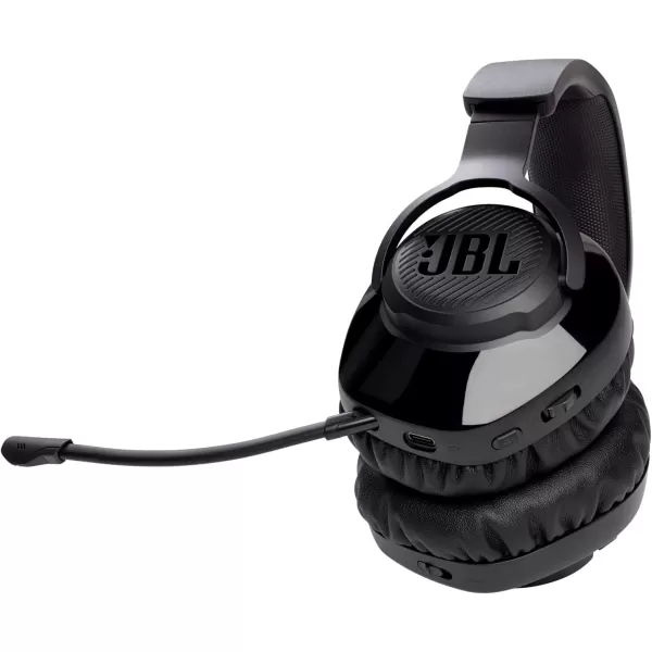 JBL Quantum 350 - Wireless PC Gaming Headset with Detachable Boom mic, Black, Large