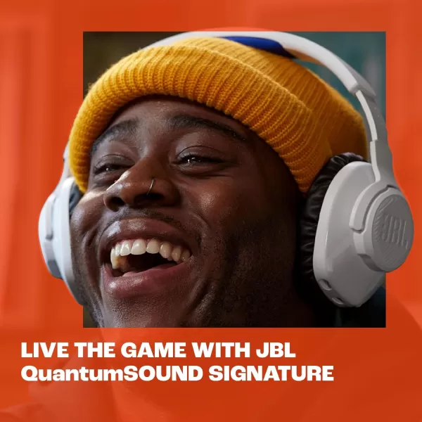 JBL Quantum 360P - Wireless over-ear console gaming headset with detachable boom mic, Up to 22-hour battery life, Memory foam comfort, Compatible with PlayStation 5 3D audio 