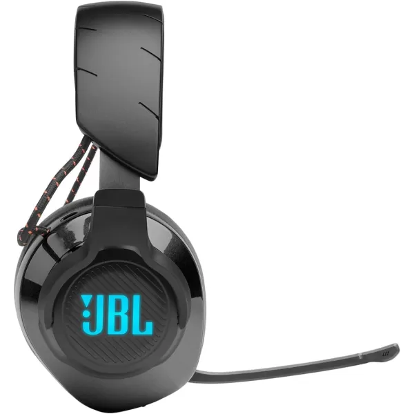 JBL Quantum 610 Wireless 2.4GHz Headset: 40h Battery, 50mm Drivers, PC Gaming and Console Compatible, Black, Medium