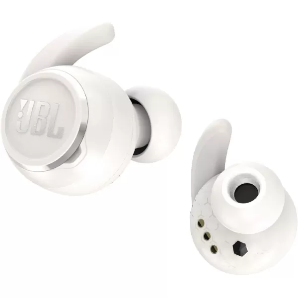 JBL Reflect Mini NC: True Wireless Noise Cancelling Sport Headphones - White