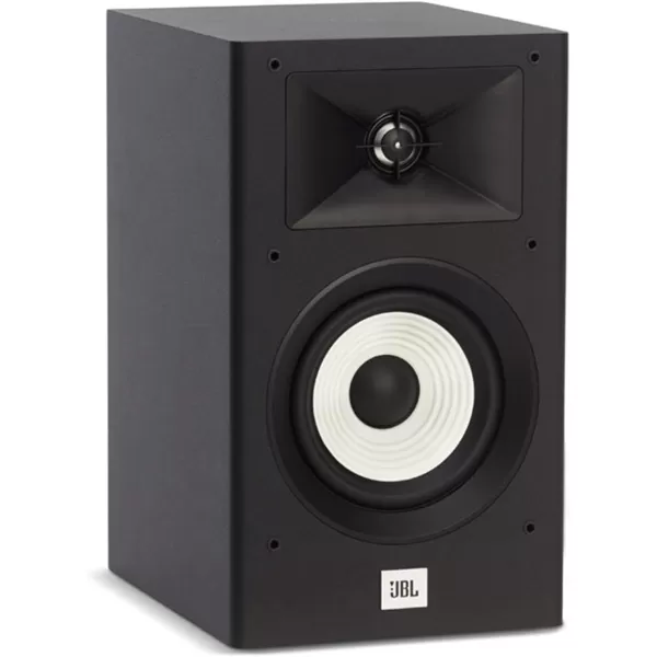 JBL Stage 120 2-Way Dual 4.5" Woofers 1" Alluminum Tweeter Bookshelf Speaker,Black