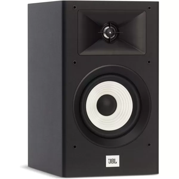 JBL Stage 120 2-Way Dual 4.5" Woofers 1" Alluminum Tweeter Bookshelf Speaker,Black