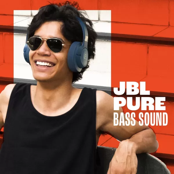 JBL Tune 720BT - Wireless Over-Ear Headphones with JBL Pure Bass Sound, Bluetooth 5.3, Up to 76H Battery Life and Speed Charge, Lightweight, Comfortable and Foldable Design 
