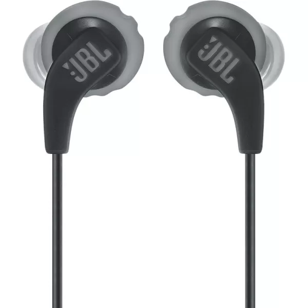 JBL Endurance Run 2 Wired - Waterproof Wired Sports in-Ear Headphones, Pure Bass Sound, Hands-free calls, Never hurt. Never fall out. 