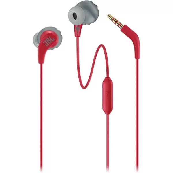 JBL Endurance Run 2 Wired - Waterproof Wired Sports in-Ear Headphones, Pure Bass Sound, Hands-free calls, Never hurt. Never fall out. 