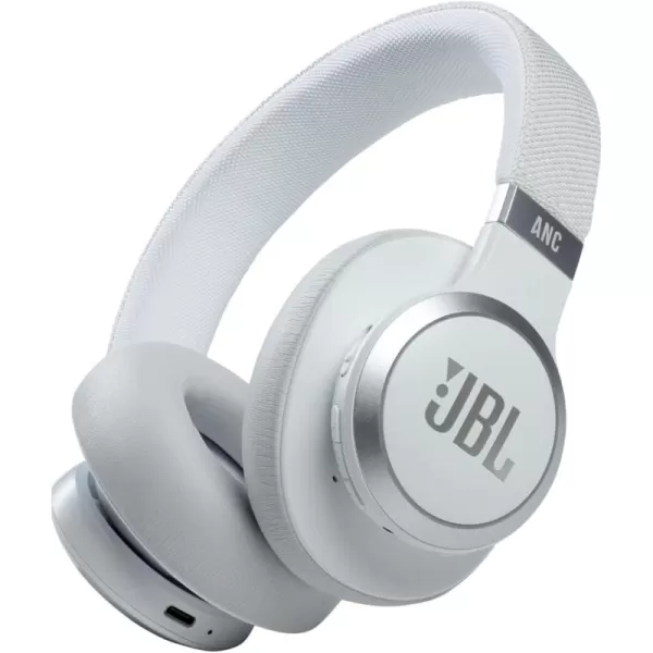 JBL Live 660NC - Wireless Over-Ear Noise Cancelling Headphones with Long Lasting Battery and Voice Assistant - Black, Medium