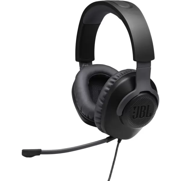 JBL Quantum 100 - Wired Over-Ear Gaming Headphones - Black, Large