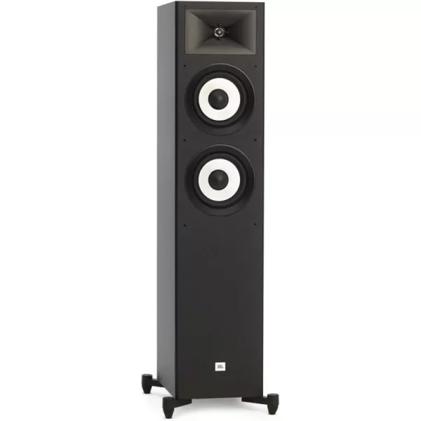 JBL Stage 180 2.5-Way Dual 6.5" Woofers 1" Alluminum Tweeter Floor Standing Speaker, Black