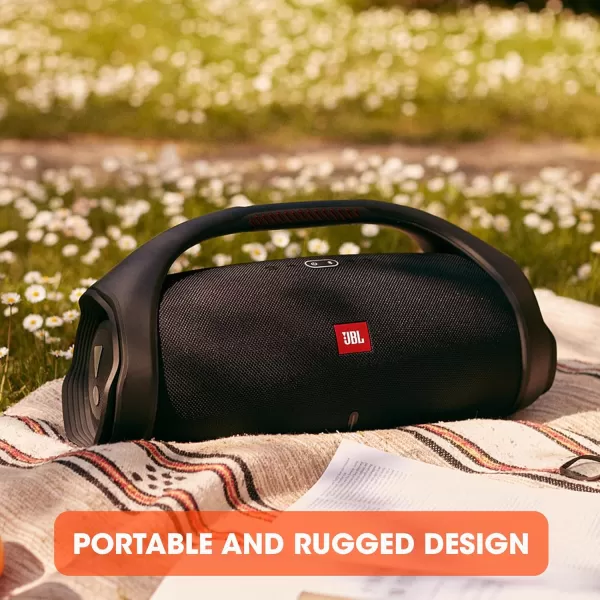 JBL Boombox 2 - Portable Bluetooth Speaker, Powerful Sound and Monstrous Bass, IPX7 Waterproof, 24 hours of Playtime, Powerbank, JBL PartyBoost for Speaker Pairing for Home and Outdoor 
