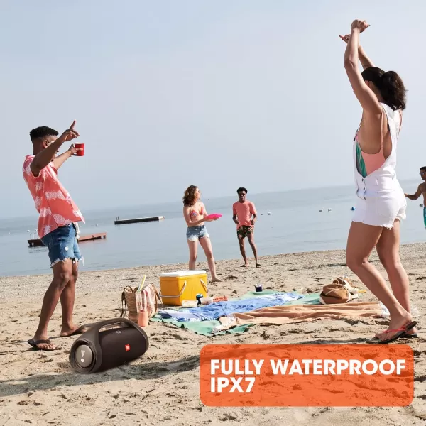 JBL Boombox 2 - Portable Bluetooth Speaker, Powerful Sound and Monstrous Bass, IPX7 Waterproof, 24 hours of Playtime, Powerbank, JBL PartyBoost for Speaker Pairing for Home and Outdoor 