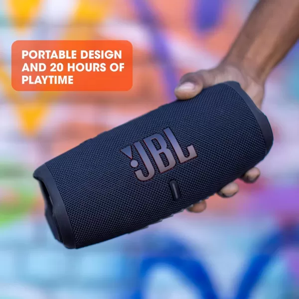 JBL CHARGE 5 - Portable Waterproof  Bluetooth Speaker with Powerbank USB Charge out, 20 hours playtime, JBL Partyboost 