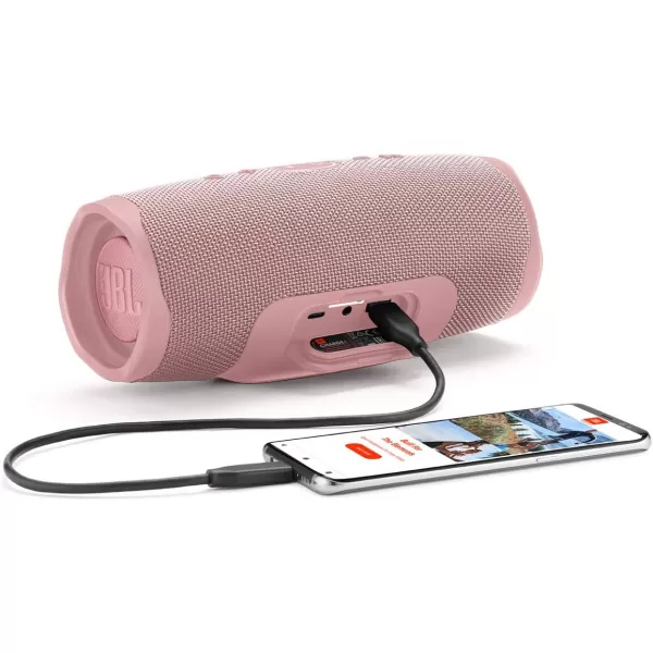 JBL Charge 4 - Waterproof Portable Bluetooth Speaker - Pink