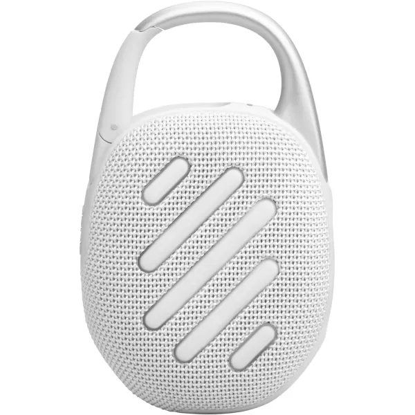 JBL Clip 5 - Ultra-Portable, Waterproof &amp; Dustproof Bluetooth Speaker, Big Pro Sound with punchy bass, Integrated carabiner, Up to 12 Hours of Play, Made in part with recycled materials 