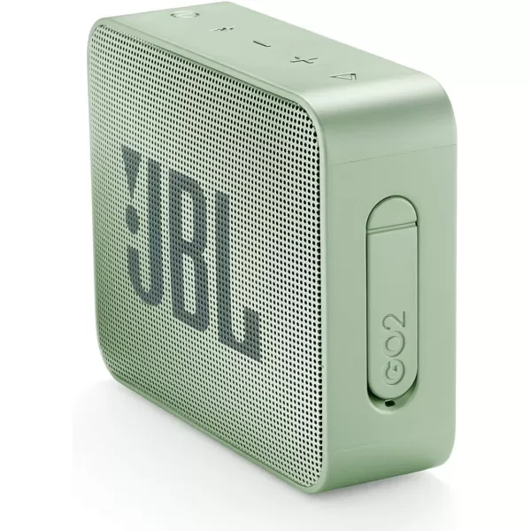 JBL GO2 - Waterproof Ultra Portable Bluetooth Speaker - Cyan