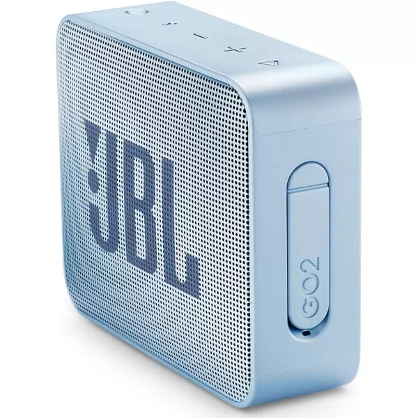 JBL GO2 - Waterproof Ultra Portable Bluetooth Speaker - Cyan