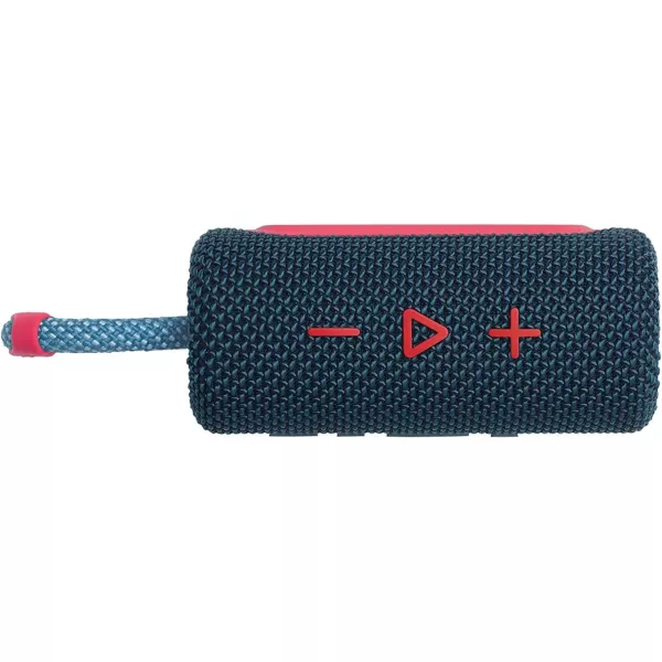 JBL Go 3: Portable Speaker with Bluetooth, Built-in Battery, Waterproof and Dustproof Feature - Black