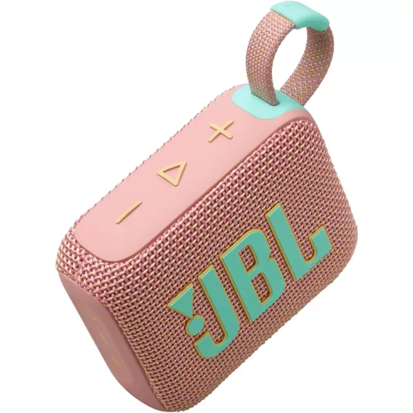 JBL Go 4 - Ultra-Portable, Waterproof and Dustproof Bluetooth Speaker, Big Pro Sound with punchy bass, 7-Hour Built-in Battery, Made in part with recycled materials 