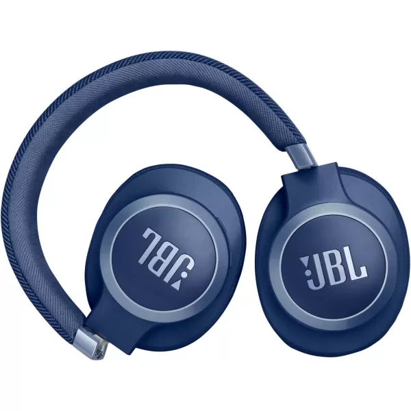 JBL LIVE 770NC - Wireless Over-Ear Headphones with True Adaptive Noise Cancelling with Smart Ambient, Up to 65 hours of battery life, Comfort-fit fabric headband &amp; carrying pouch 