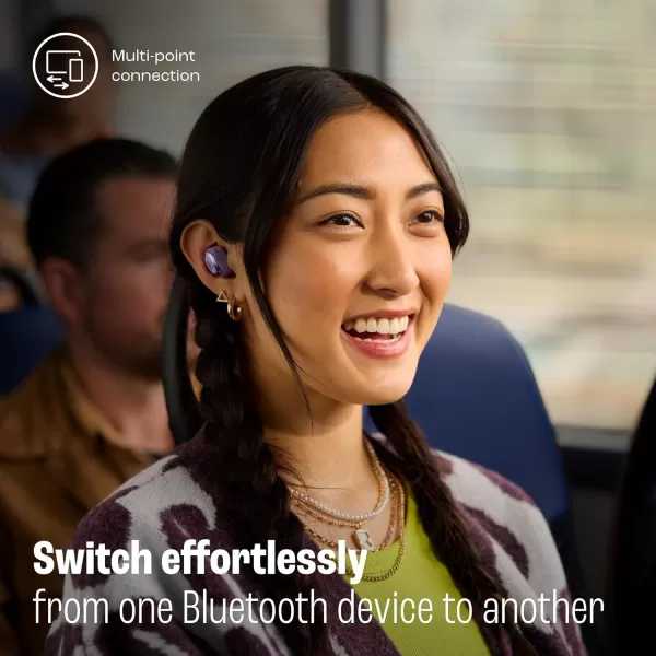 JBL Live Buds 3 - True wireless noise-cancelling bud-type earbuds, 40Hrs total playback, Wireless Charging, 6 Mics for perfect calls, Multi-point connection, IP55 waterproof and dustproof 