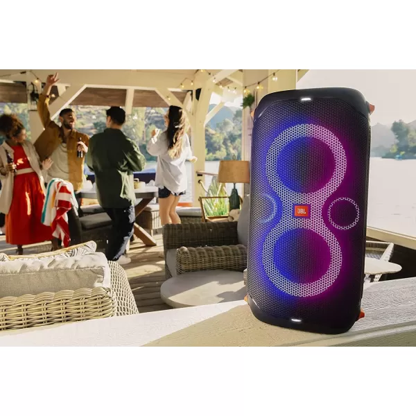 JBL PartyBox 110 - Portable Party Speaker with Built-in Lights, Powerful Sound and deep bass, Black