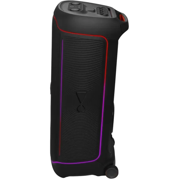 JBL Partybox Ultimate - Multi Purpose Party Speaker, with Wi-fi &amp; Bluetooth Connectivity, Wireless, Lightshow, IPx4 Slashproof, Dual Mic &amp; Guitar Inputs, Handle &amp; Sturdy Wheels, Black