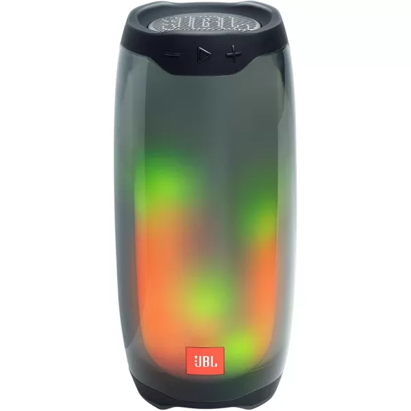 JBL Pulse 4 - Waterproof Portable Bluetooth Speaker with Light Show - Black