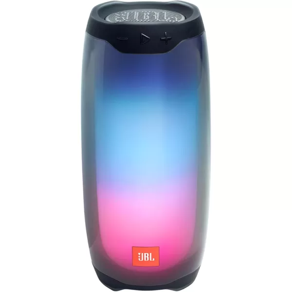 JBL Pulse 4 - Waterproof Portable Bluetooth Speaker with Light Show - Black
