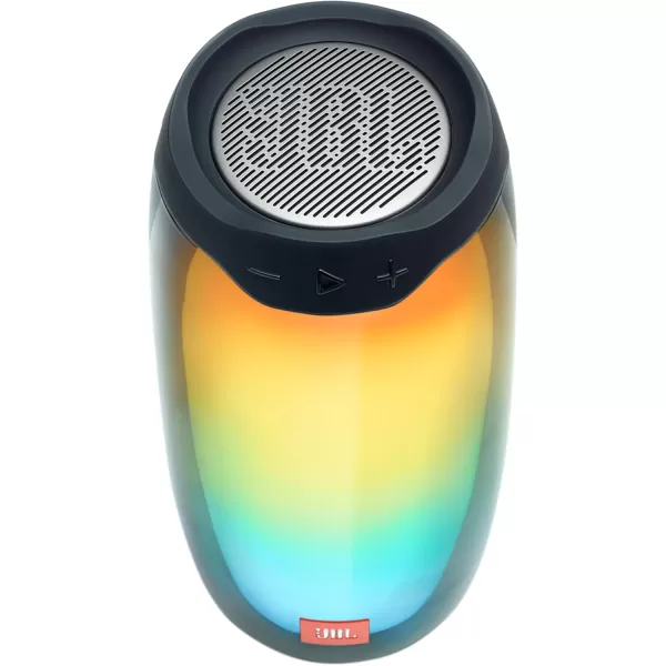 JBL Pulse 4 - Waterproof Portable Bluetooth Speaker with Light Show - Black