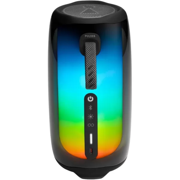 JBL Pulse 5 - Portable Bluetooth Speaker with Dazzling Lights Original Pro Sound, Black