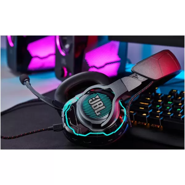 JBL Quantum ONE - Over-Ear Performance Gaming Headset with Active Noise Cancelling  - Black, Large