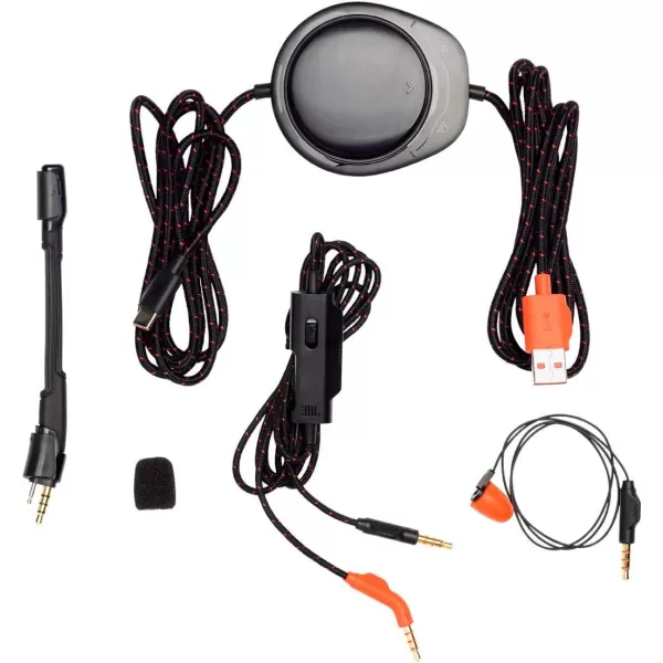 JBL Quantum ONE - Over-Ear Performance Gaming Headset with Active Noise Cancelling  - Black, Large