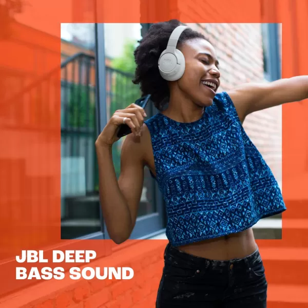 JBL TUNE 770NC - Adaptive Noise Cancelling with Smart Ambient Wireless Over-Ear Headphones, Bluetooth 5.3, Up to 70H battery life with speed charge, Lightweight, comfortable &amp; foldable design 