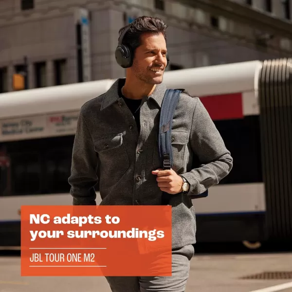 JBL Tour One M2 - Wireless Over-Ear Noise Cancelling Headphones , Medium