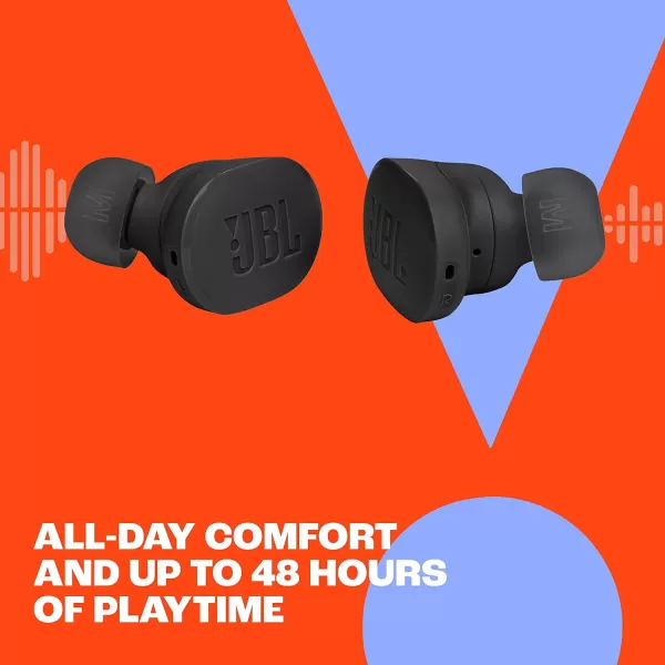 JBL Tune Buds - True wireless Noise Cancelling earbuds, JBL Pure Bass Sound, Bluetooth 5.3, 4-Mic technology for Crisp, Clear Calls, Up to 48 hours of battery life, Water and dust resistant 
