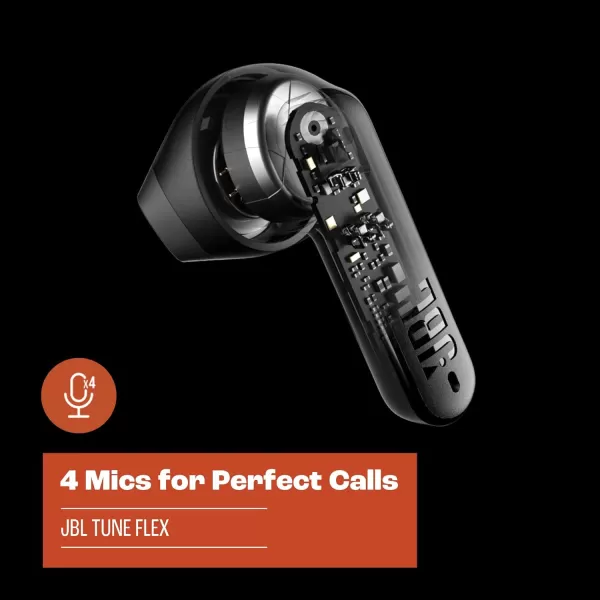 JBL Tune Flex - True Wireless Noise Cancelling Earbuds , Small