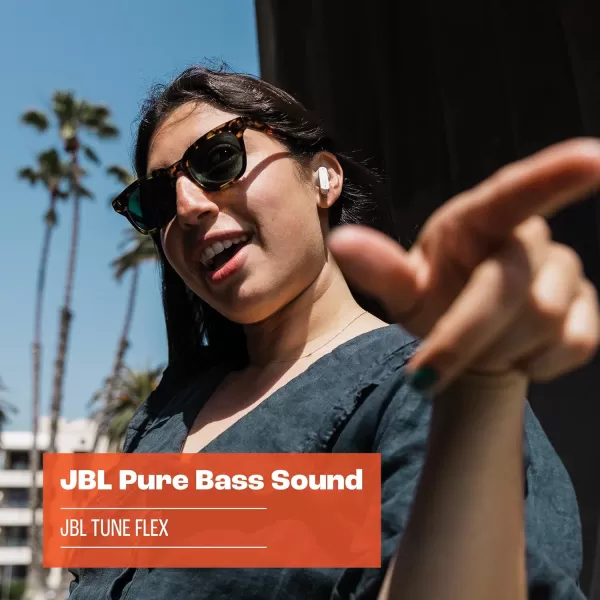 JBL Tune Flex - True Wireless Noise Cancelling Earbuds , Small