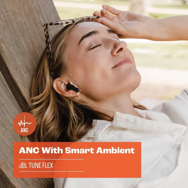JBL Tune Flex - True Wireless Noise Cancelling Earbuds , Small