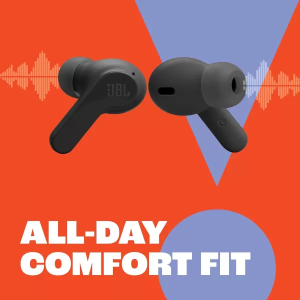 JBL Vibe Beam - True Wireless JBL Deep Bass Sound Earbuds, Bluetooth 5.2, Water &amp; Dust Resistant, Hands-free call with VoiceAware, Up to 32 hours of battery life 