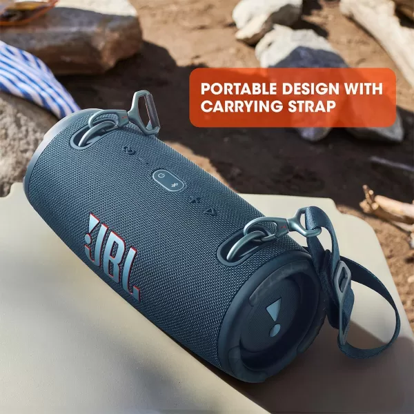 JBL Xtreme 3 - Portable Bluetooth Speaker, Powerful Sound and Deep Bass, IP67 Waterproof, 15 Hours of Playtime, Powerbank, PartyBoost for Multi-speaker Pairing 