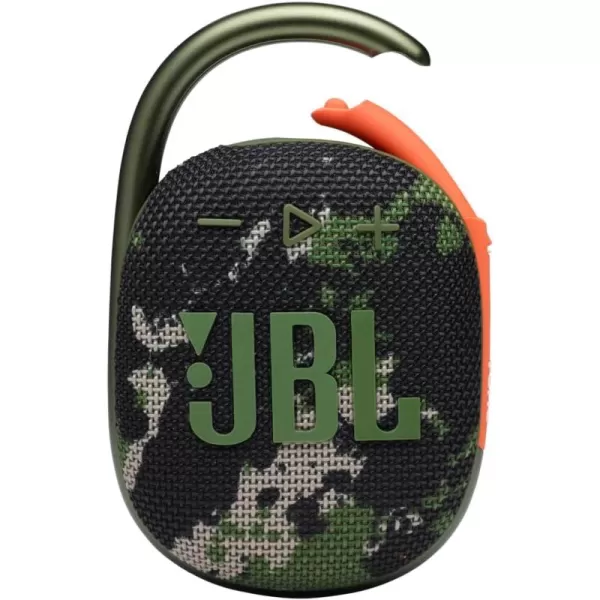 JBL Clip 4 - Portable Mini Bluetooth Speaker, big audio and punchy bass, integrated carabiner, IP67 waterproof and dustproof, 10 hours of playtime, speaker for home, outdoor and travel 