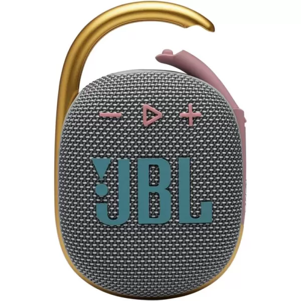 JBL Clip 4 - Portable Mini Bluetooth Speaker, big audio and punchy bass, integrated carabiner, IP67 waterproof and dustproof, 10 hours of playtime, speaker for home, outdoor and travel 