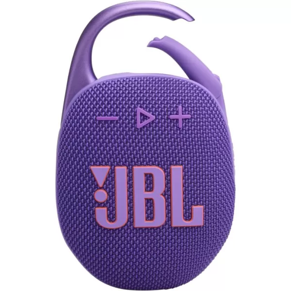JBL Clip 5 - Ultra-Portable, Waterproof &amp; Dustproof Bluetooth Speaker, Big Pro Sound with punchy bass, Integrated carabiner, Up to 12 Hours of Play, Made in part with recycled materials 