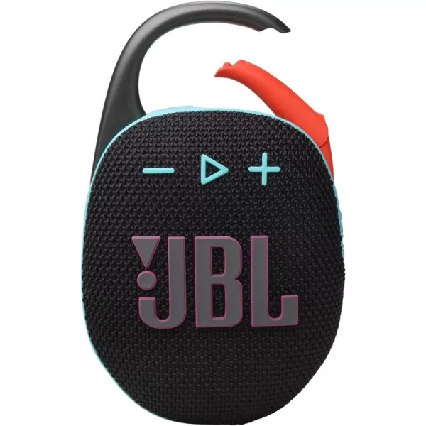 JBL Clip 5 - Ultra-Portable, Waterproof &amp; Dustproof Bluetooth Speaker, Big Pro Sound with punchy bass, Integrated carabiner, Up to 12 Hours of Play, Made in part with recycled materials 