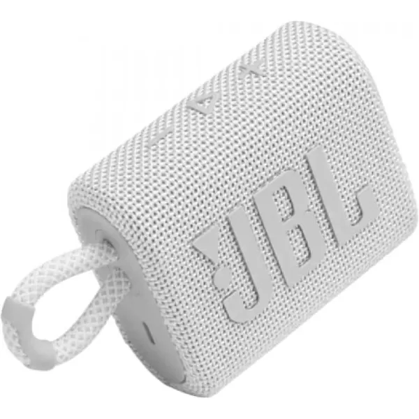 JBL Go 3: Portable Speaker with Bluetooth, Built-in Battery, Waterproof and Dustproof Feature - Black