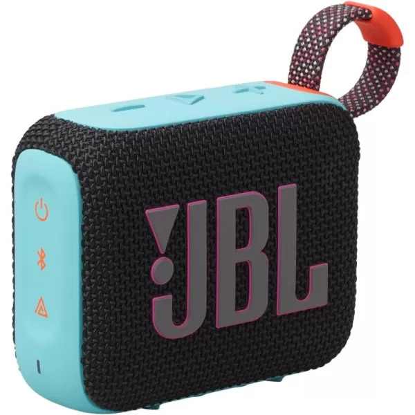 JBL Go 4 - Ultra-Portable, Waterproof and Dustproof Bluetooth Speaker, Big Pro Sound with punchy bass, 7-Hour Built-in Battery, Made in part with recycled materials 