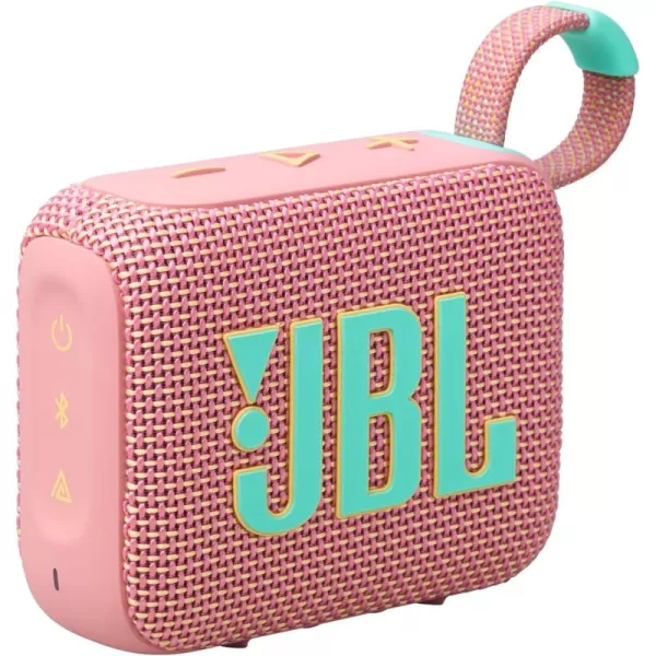 JBL Go 4 - Ultra-Portable, Waterproof and Dustproof Bluetooth Speaker, Big Pro Sound with punchy bass, 7-Hour Built-in Battery, Made in part with recycled materials 