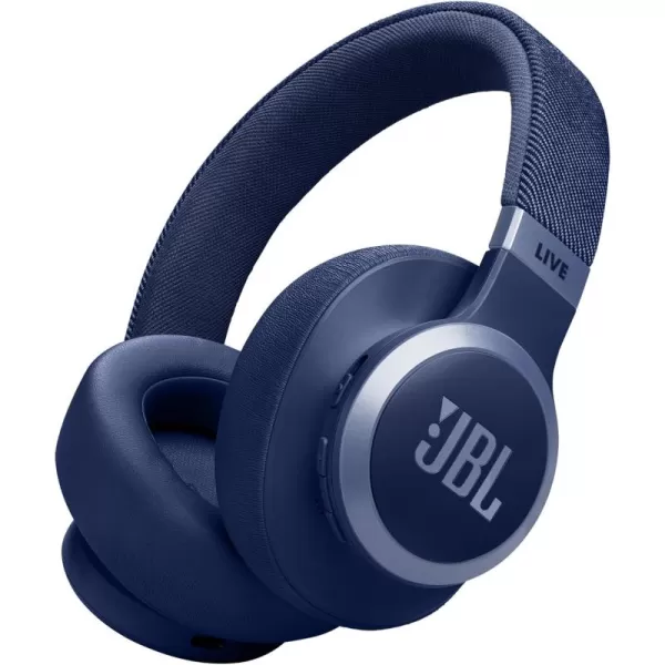 JBL LIVE 770NC - Wireless Over-Ear Headphones with True Adaptive Noise Cancelling with Smart Ambient, Up to 65 hours of battery life, Comfort-fit fabric headband &amp; carrying pouch 