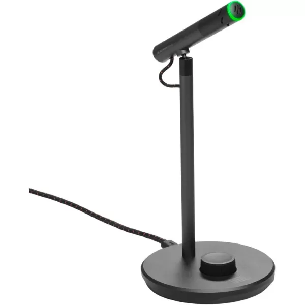 JBL Quantum Stream Studio - Quad Pattern Premium USB Microphone for Streaming, Recording and Gaming, Triple Condenser Microphone, Dynamic Range Compressor, Easy Voice Monitoring 