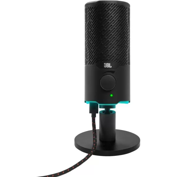 JBL Quantum Stream Studio - Quad Pattern Premium USB Microphone for Streaming, Recording and Gaming, Triple Condenser Microphone, Dynamic Range Compressor, Easy Voice Monitoring 