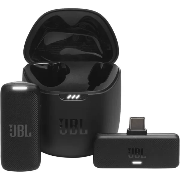 JBL Quantum Stream Studio - Quad Pattern Premium USB Microphone for Streaming, Recording and Gaming, Triple Condenser Microphone, Dynamic Range Compressor, Easy Voice Monitoring 